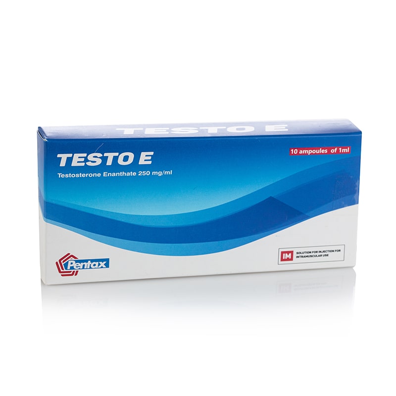 Testo E - 10 ampoules × 1 ml (solution for injection) product packaging
