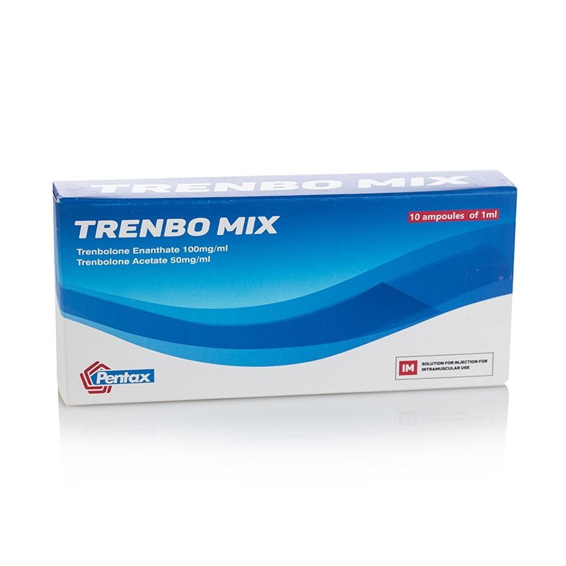 Trenbo Mix - 10 ampoules × 1 ml (solution for injection) product packaging