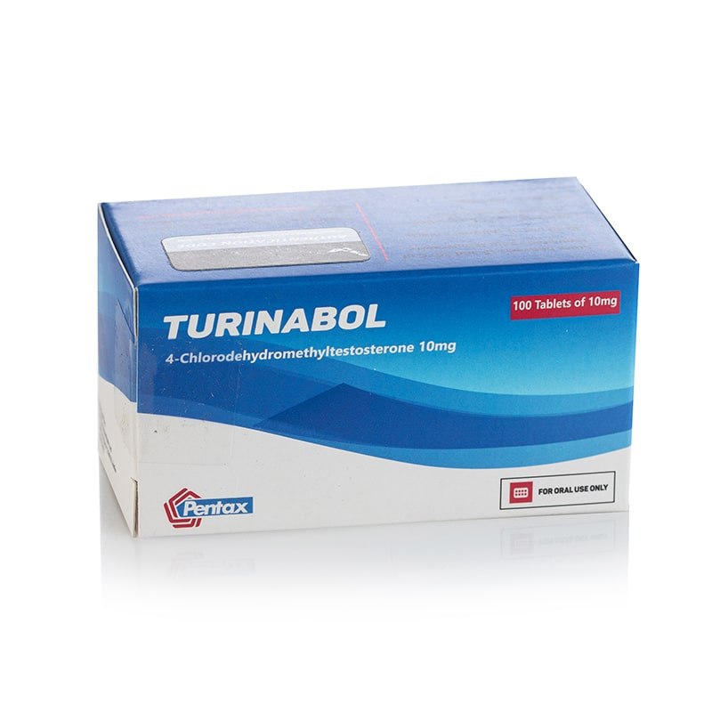 Turinabol - 100 tablets × 10 mg (tablets) product packaging